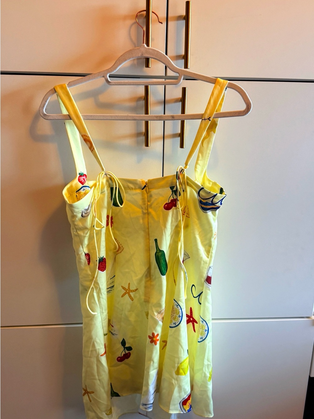 NET For Love & Lemons Ciao Underwire Slip Mini Dress SZ Med but more of a SM/MED - Picture 5 of 8